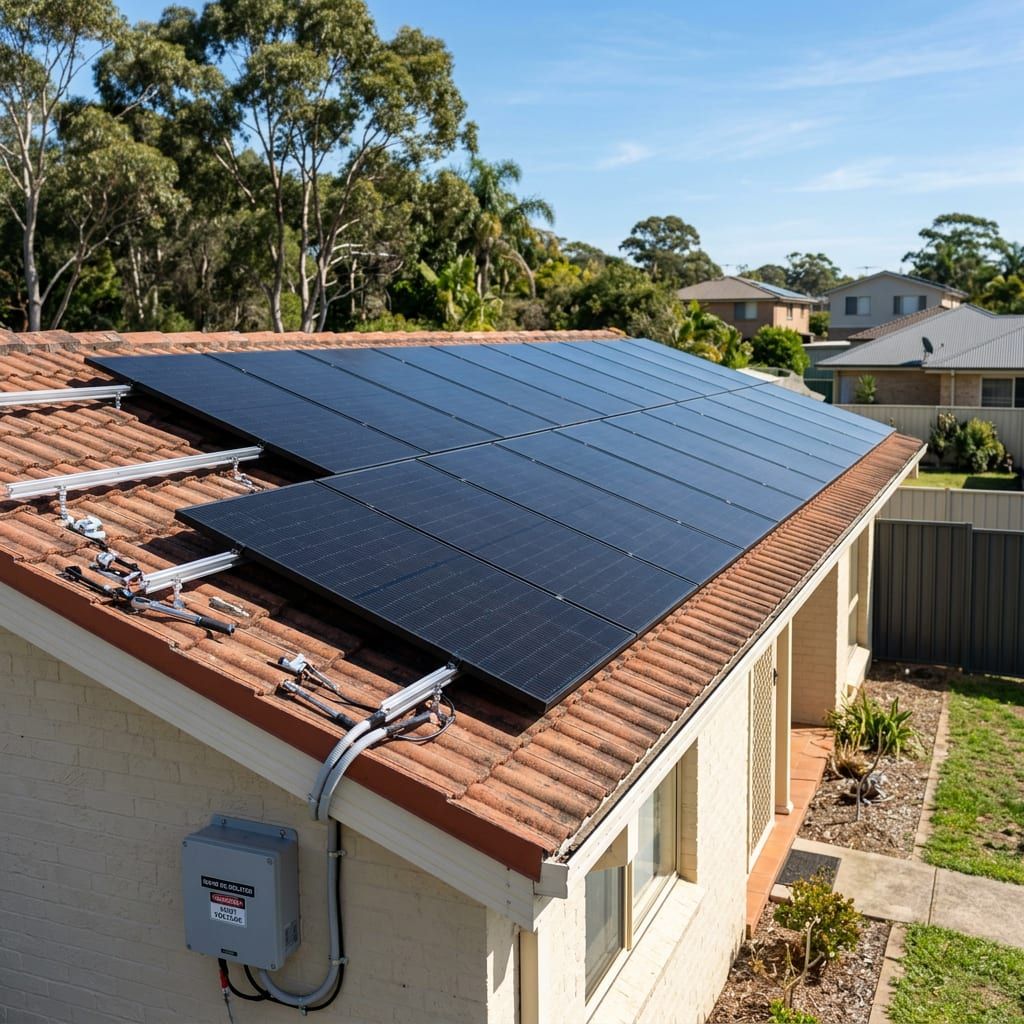 Residential Solar Panel Installation