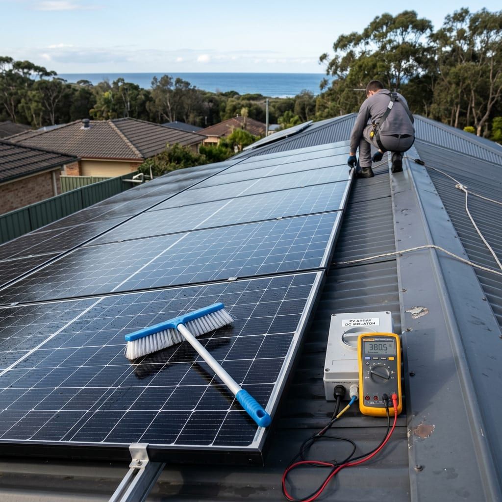 Solar Panel Maintenance, Servicing & Repairs