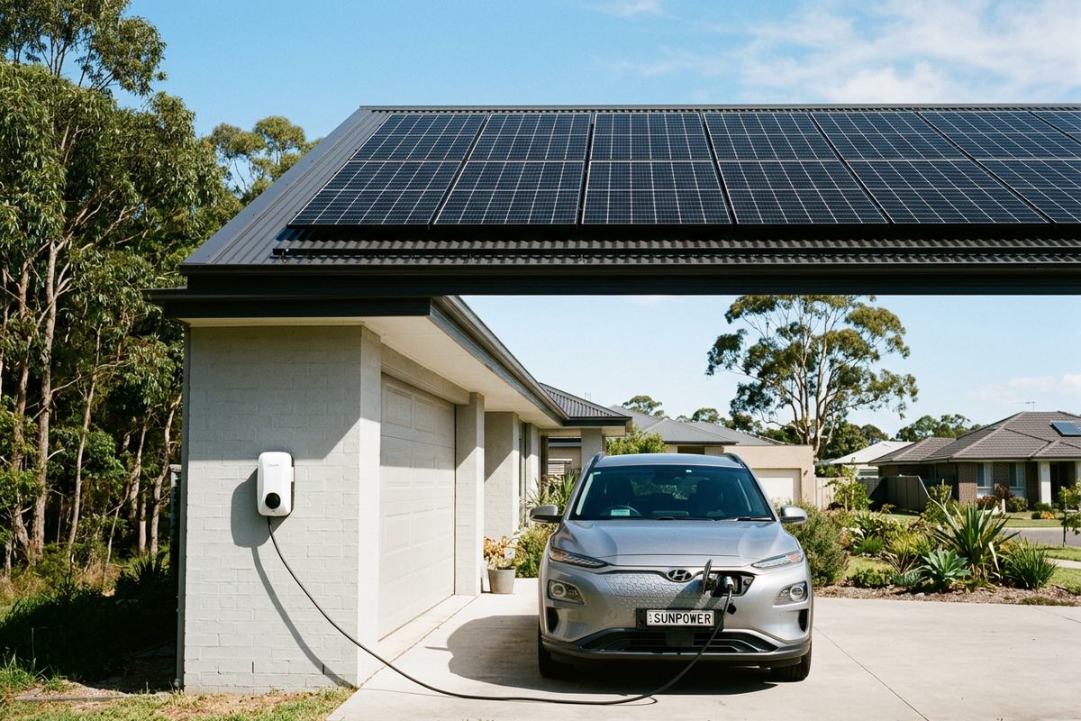Charging Your EV From Rooftop Solar on the Central Coast